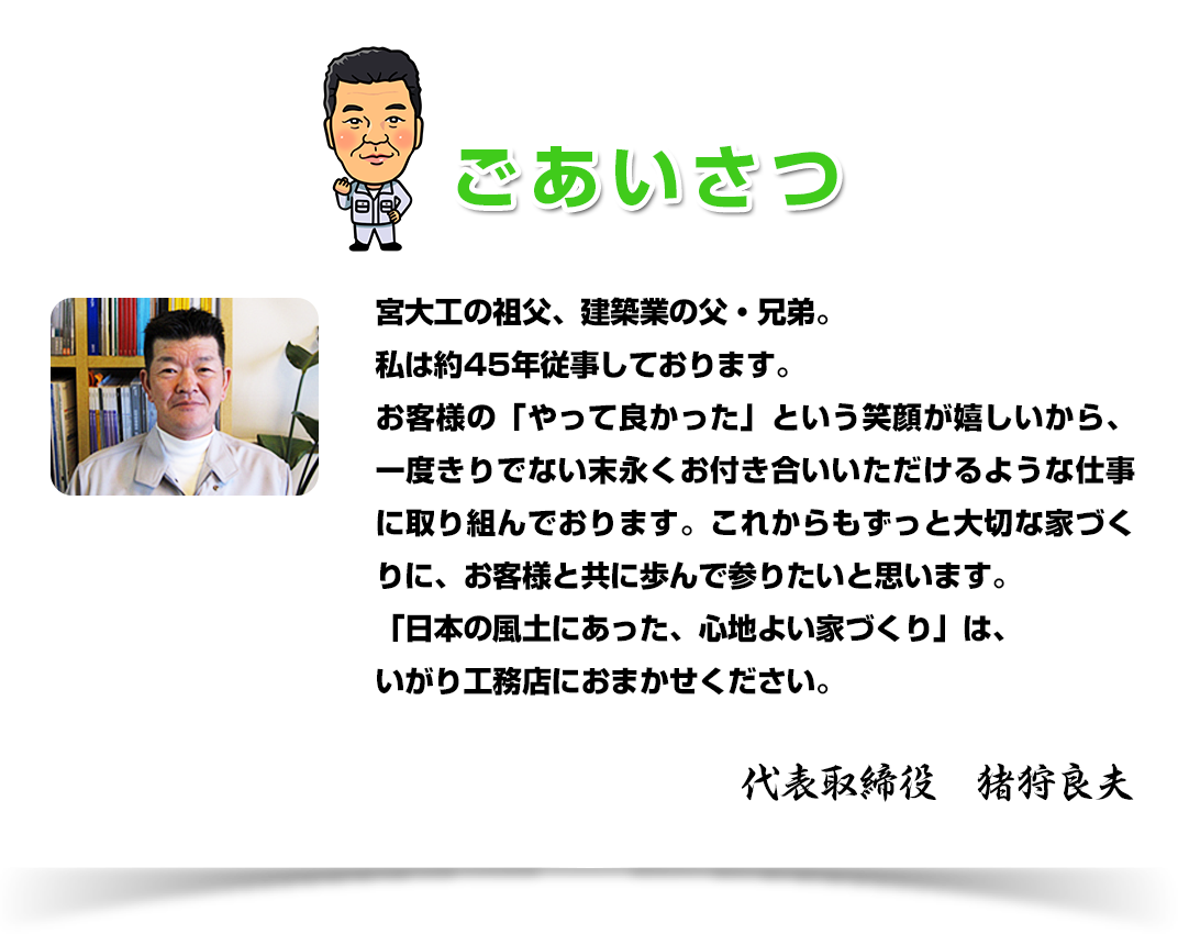 代表挨拶